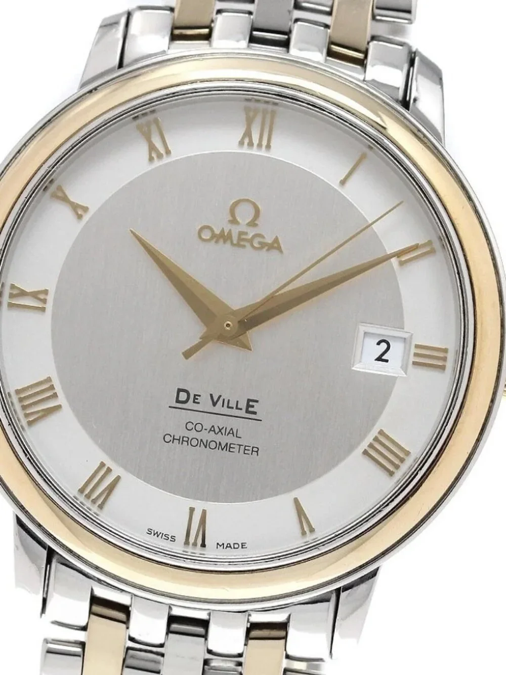 OMEGA De Ville Prestige 4374.31 Co-Axial YG bezel Automatic Men's_965522
